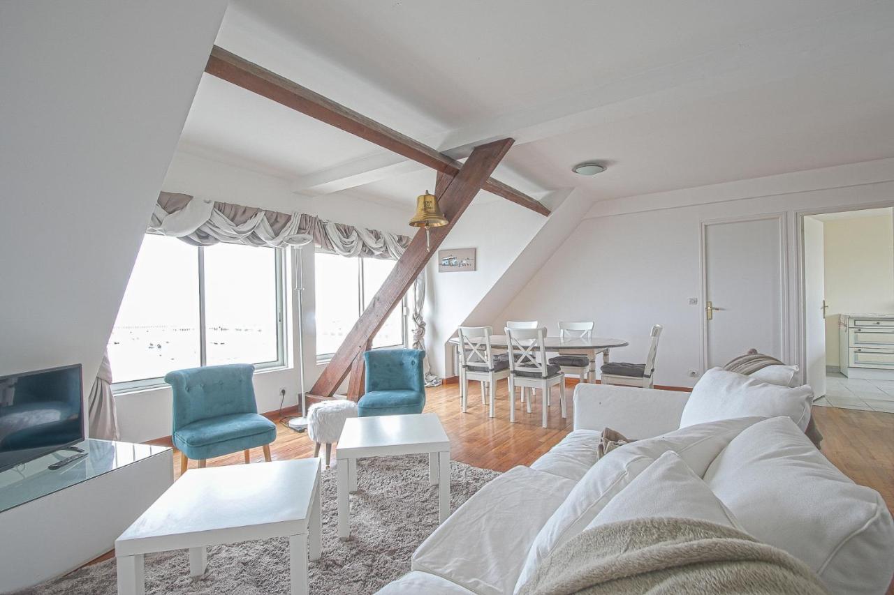 Cote Cottage Apt 3 Chambres Bien Equipee Vue Imprenable Sur Port Et Mer Etreham Экстерьер фото